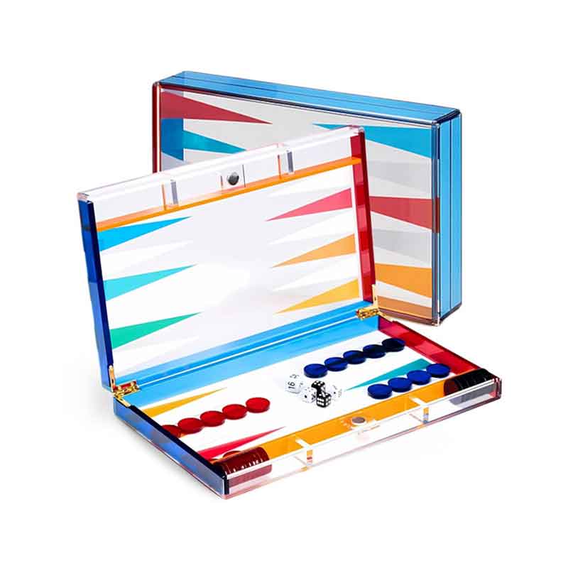 Acrylic-&-Marble-Designer-Backgammon