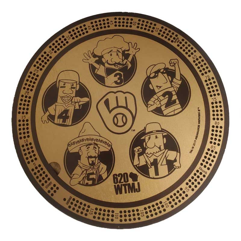 Round-Cribbage-Boards