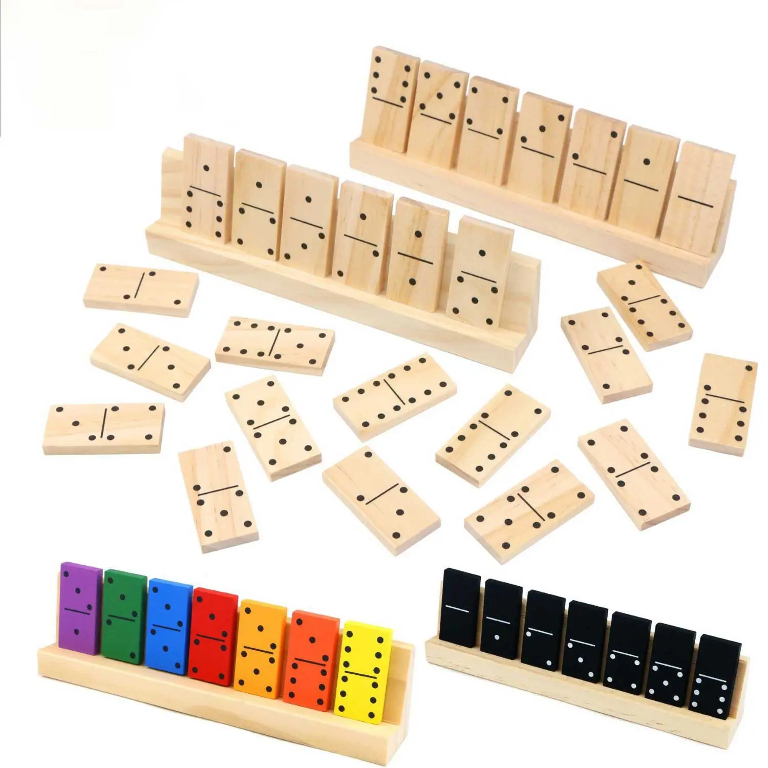 Wooden-Domino-Sets