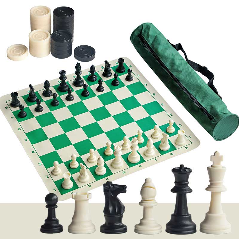 Custom-Tournament-Weighted-Chess-Set