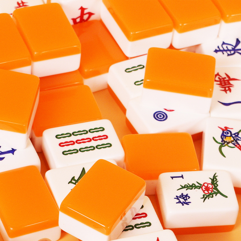 Glow in the Dark Mahjong Tiles Set