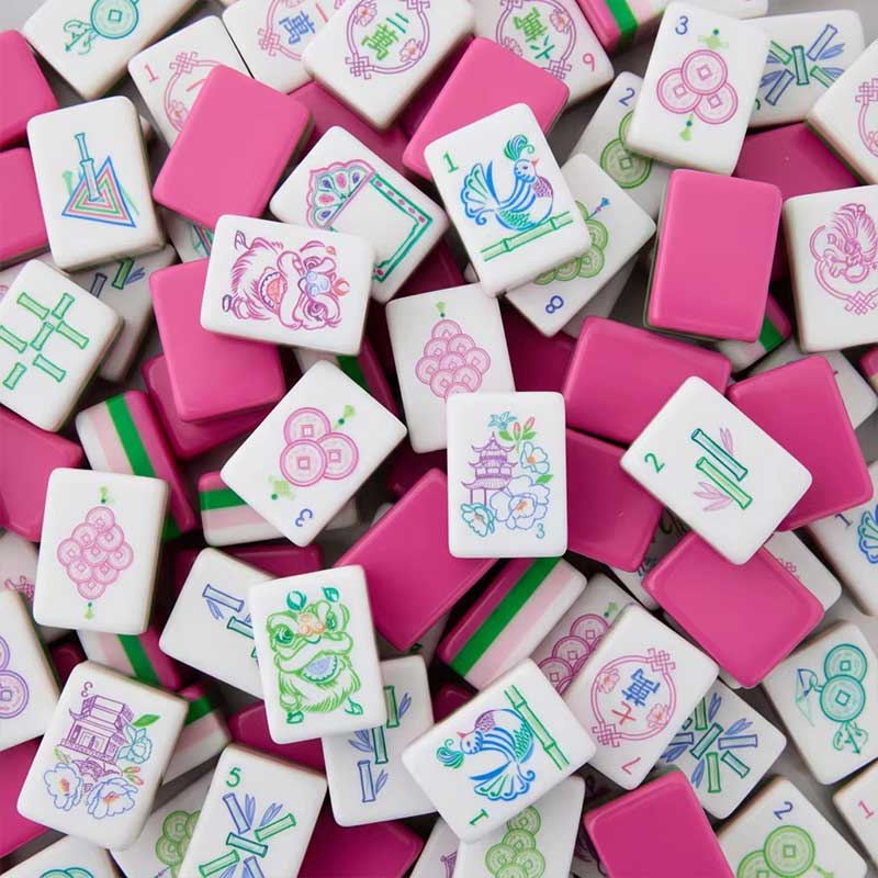 jumbo mahjong tiles large size custom printed set