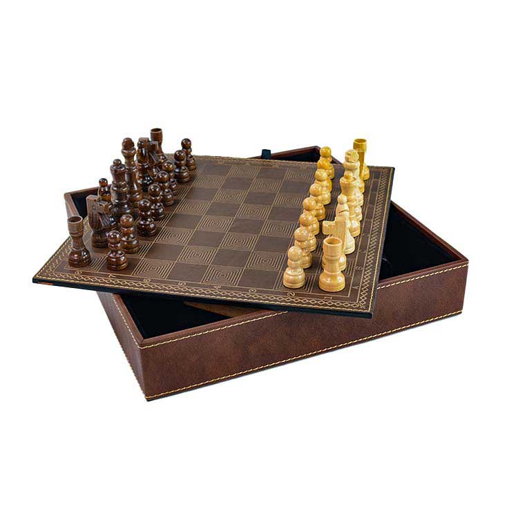 Custom Decorative Wooden Chess Set