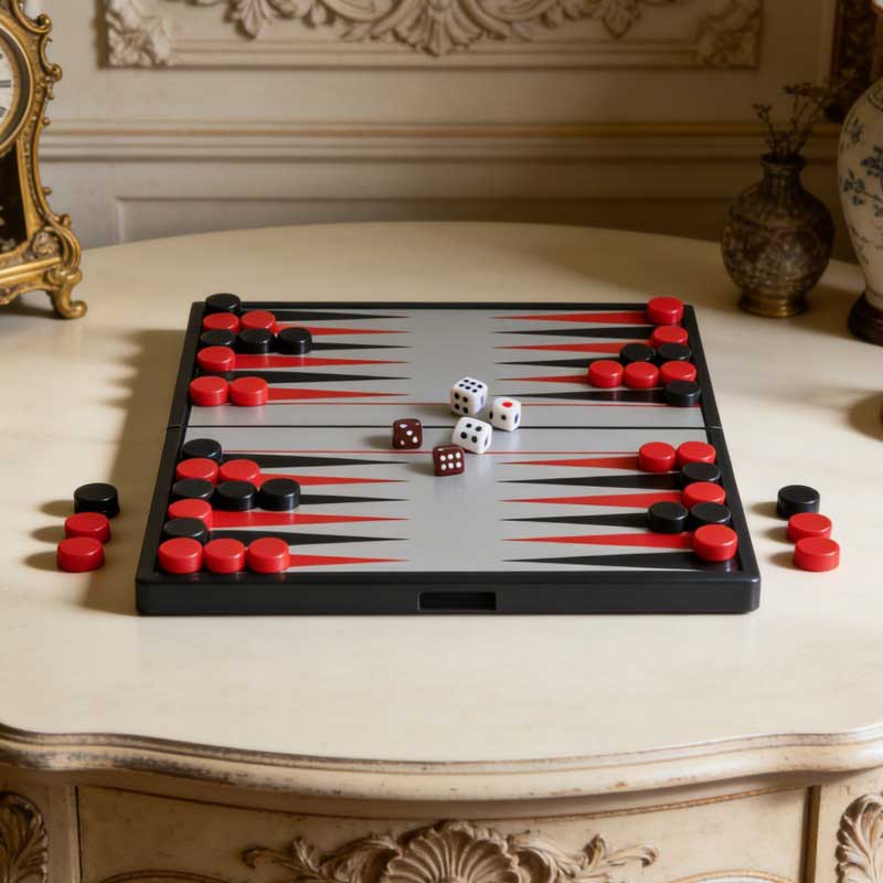 Custom Foldable Backgammon Board